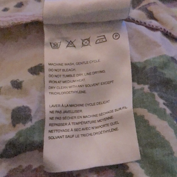 Farm Rio Toucananas Tiered Maxi Dress Spotted Bananas Tropical Ruffles AOP sz M - Picture 10 of 11